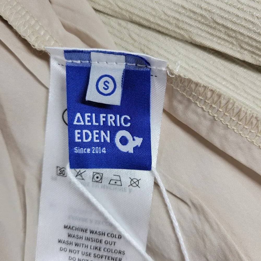 Aelfric Eden Pleated Tennis Skirt Womens S Beige Jabera Marao Lined Skort New - Image 9