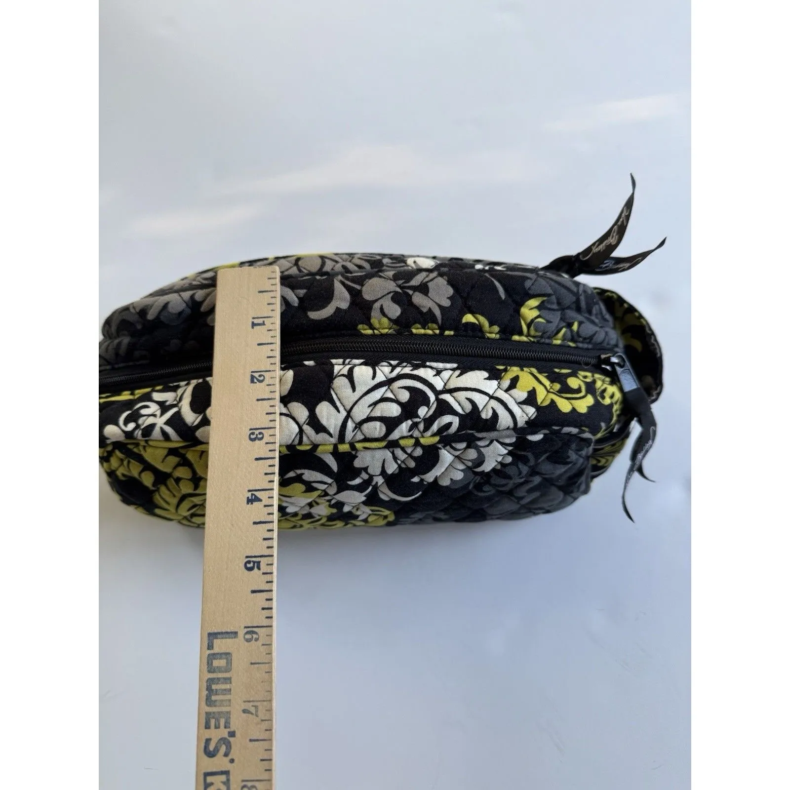 Vera Bradley Baroque Small Cosmetic Brush Case Makeup Bag Travel Organizer - Image 3