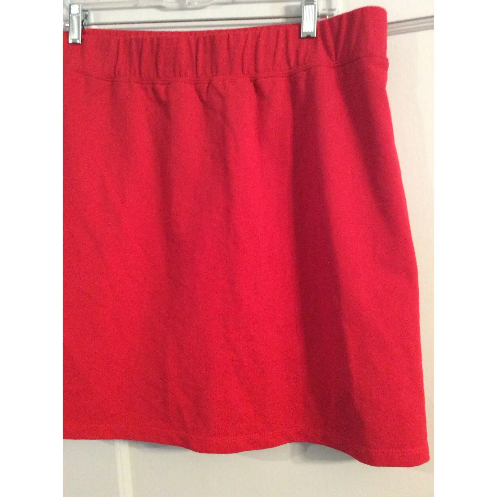 Quacker Factory Red Skorts Diamond Rhinestone Size Medium M - Image 3