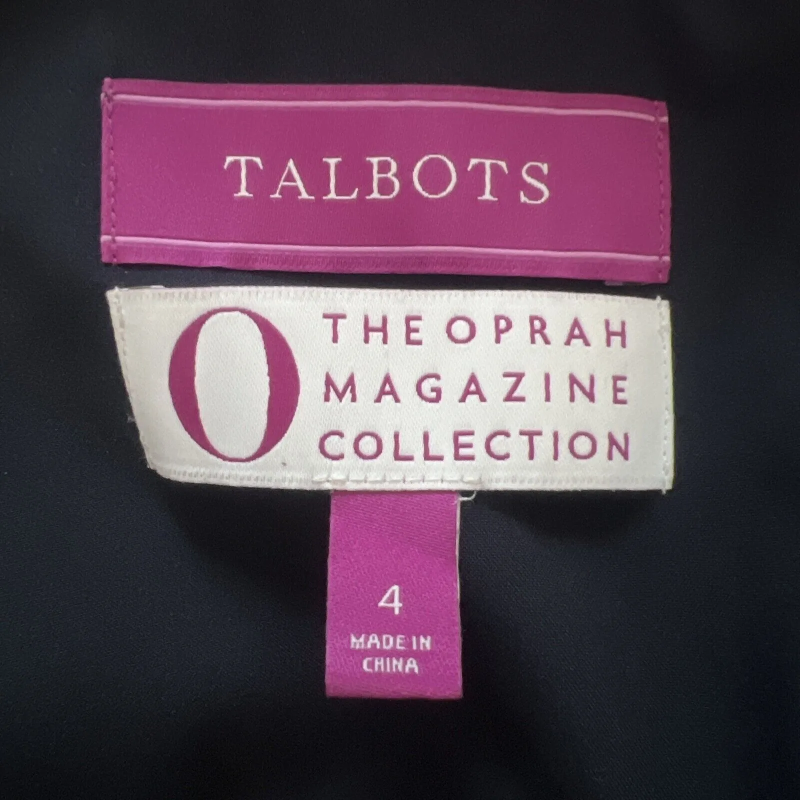 Talbots The Oprah Magazine Collection Full Of‎ Posey’s Dress White Purple Size 4 - Image 8