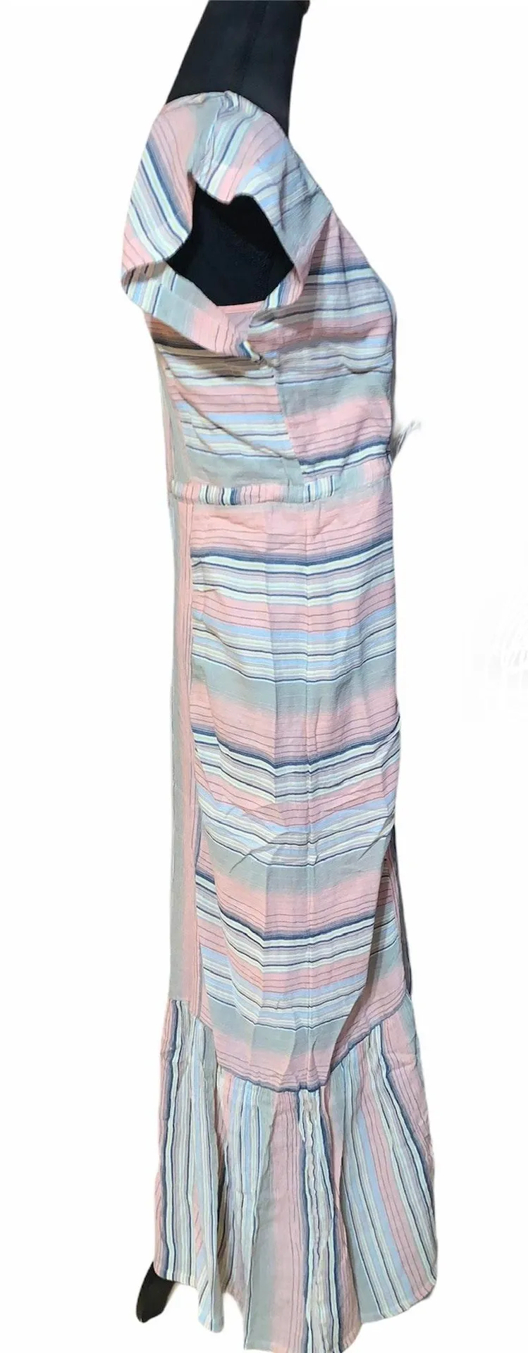 Caslon Flutter Sleeve Tie Waist Maxi Dress - Image 6