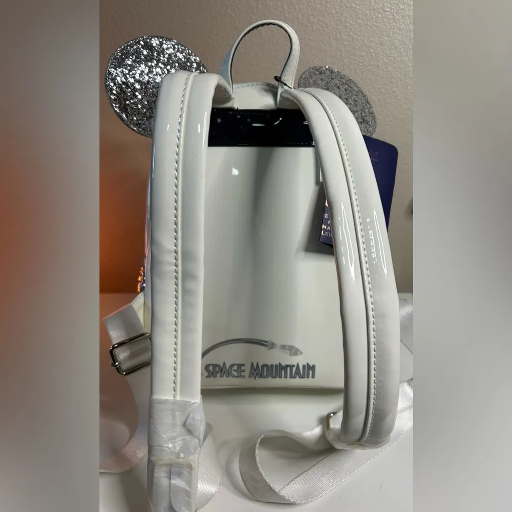 Disney Parks Loungefly Mickey Mouse The Main Attraction Space Mountain Backpack - Image 4
