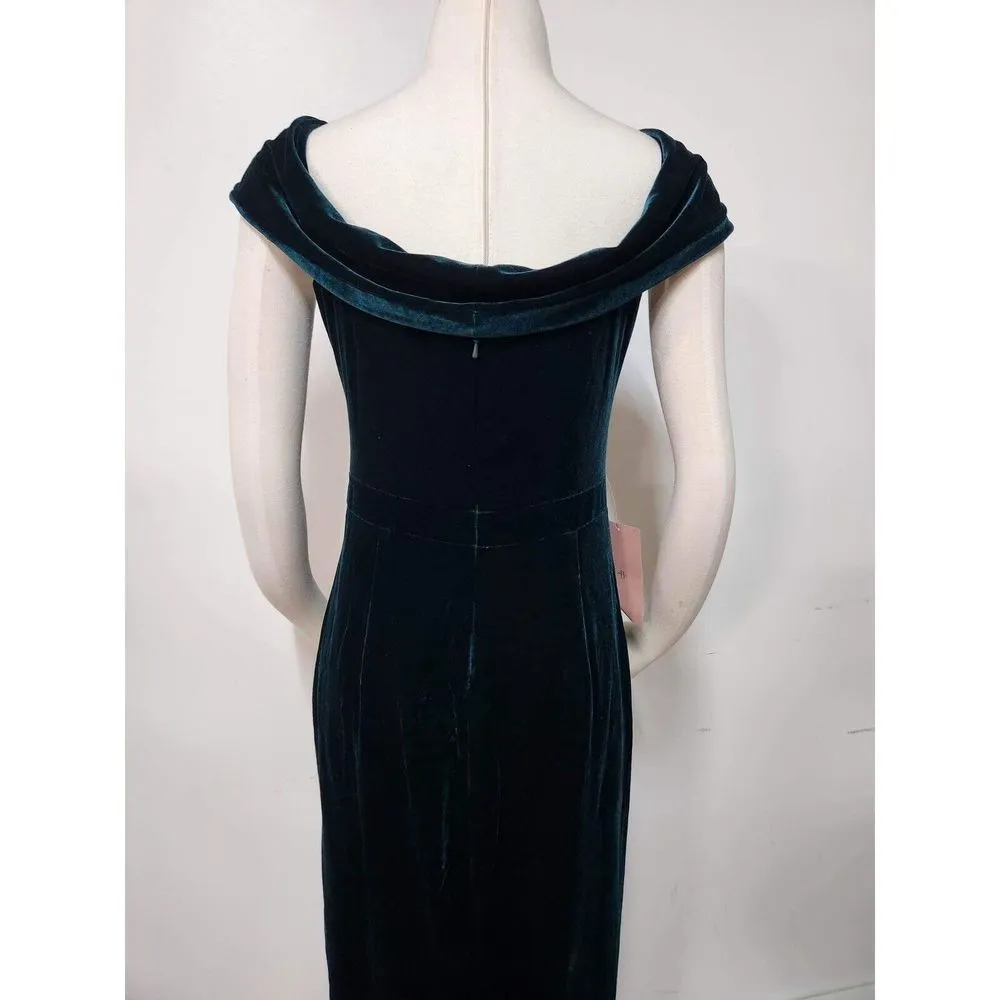 Anthropologie BHLDN Edison Velvet Dress Size 4 - Image 6