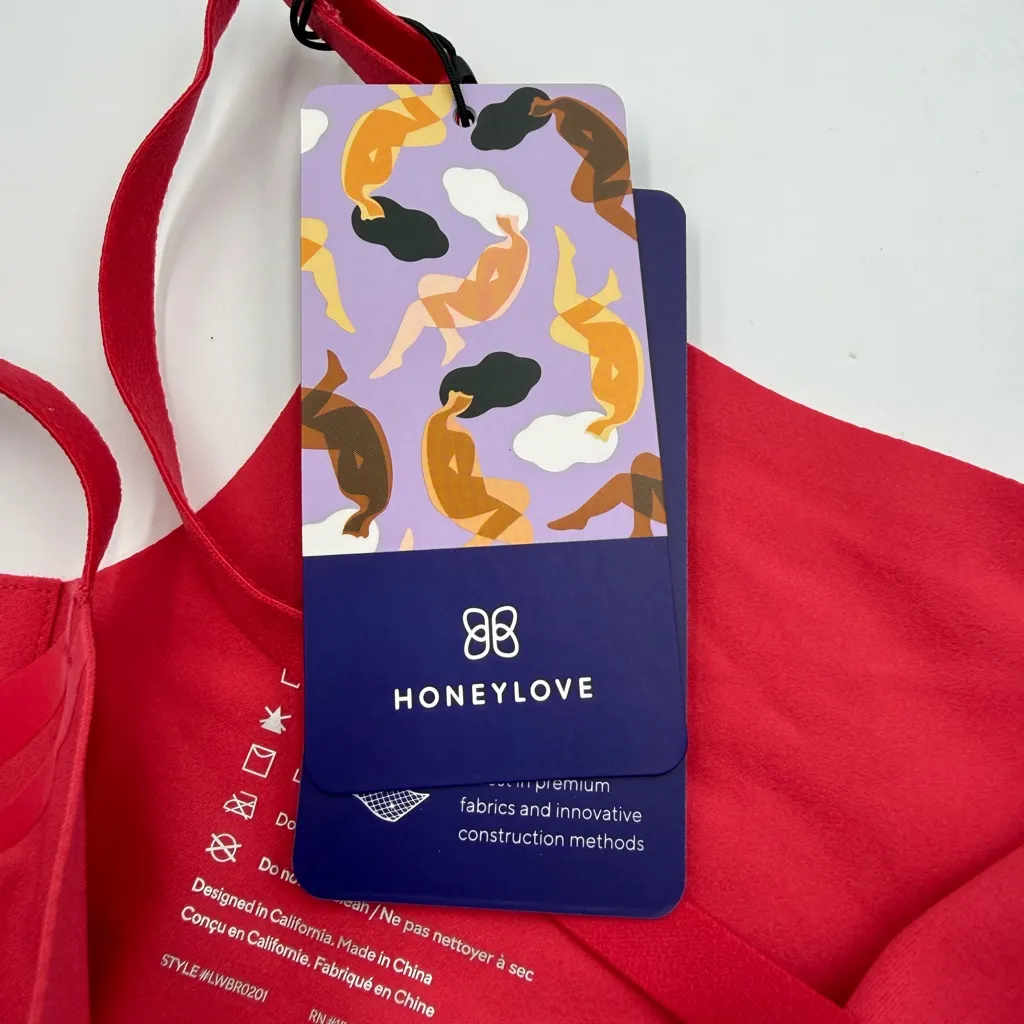 Honeylove Silhouette Bra Pink Size L - Image 7