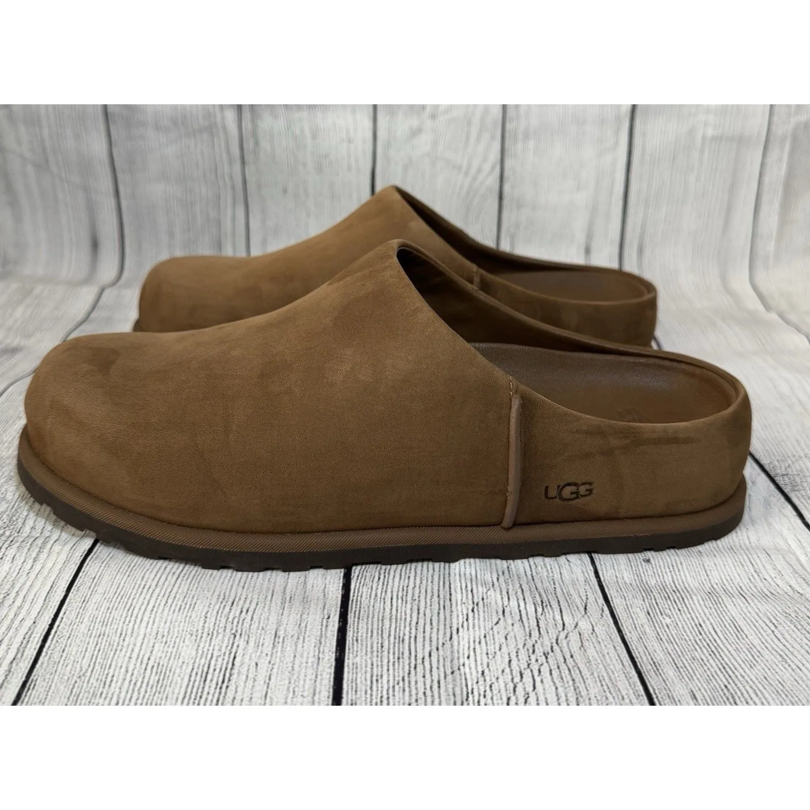 Women's Ugg OTZO Clog 1175209  Chestnut SUEDE SIZE 9 - Image 3