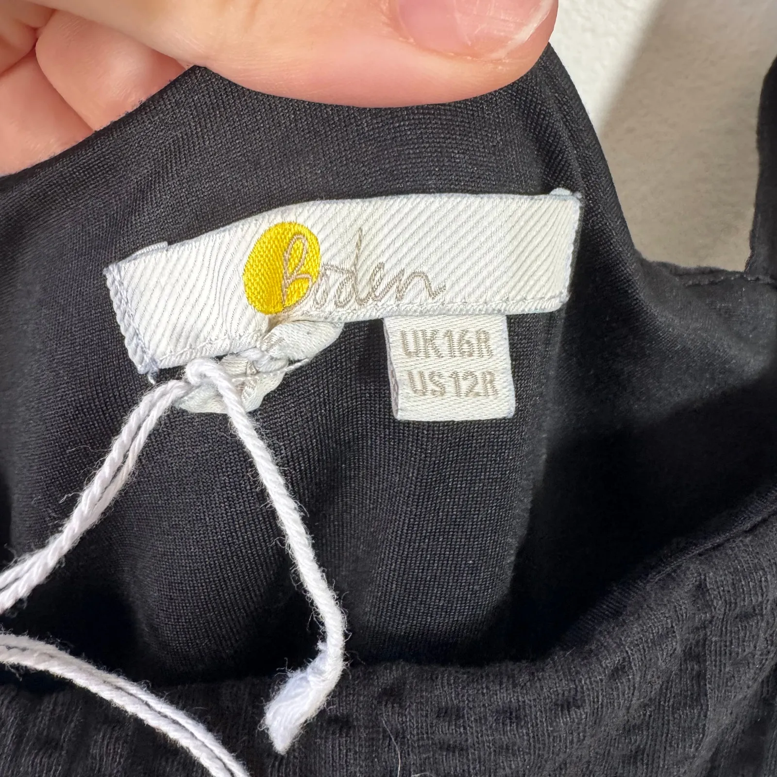 Boden Dress Women 12R Black Minimal Modest Career Officecore LBD Wedding Guest Size 12 - Image 5