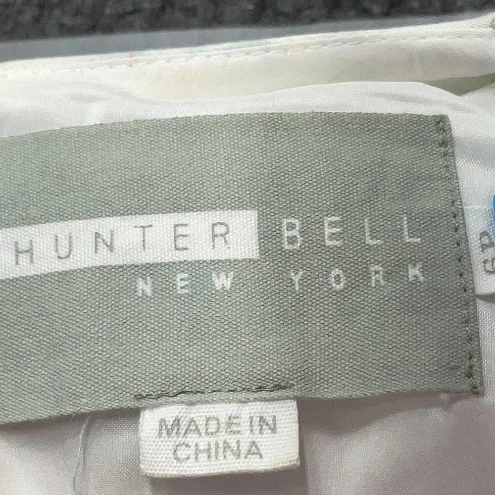 Anthropologie Hunter Bell NYC Kukka Digital Fit & Flare Dress Watercolor Size 6P - Image 7