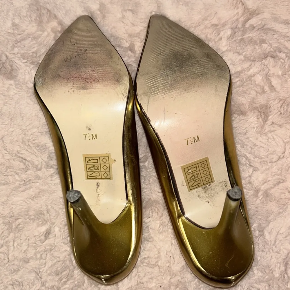 7.5M gold heels • - Image 14