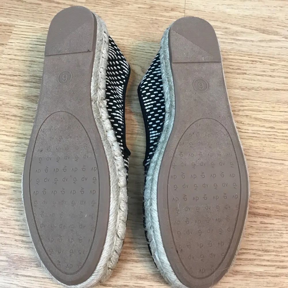 DV black and white woven Desiree espadrilles 6 - Image 5