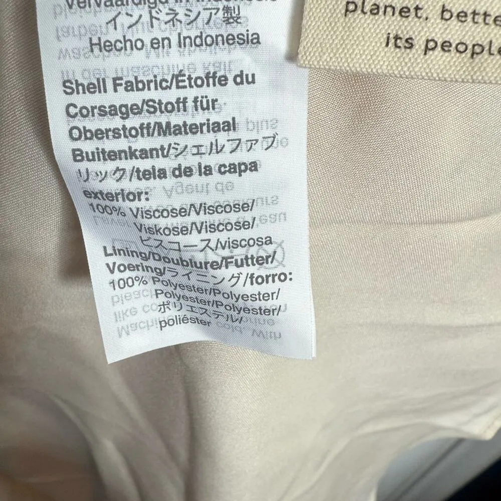 Madewell Tie-Sleeve Retro Dress in Dutch Dandelions W1361 Sz 14 - Image 10