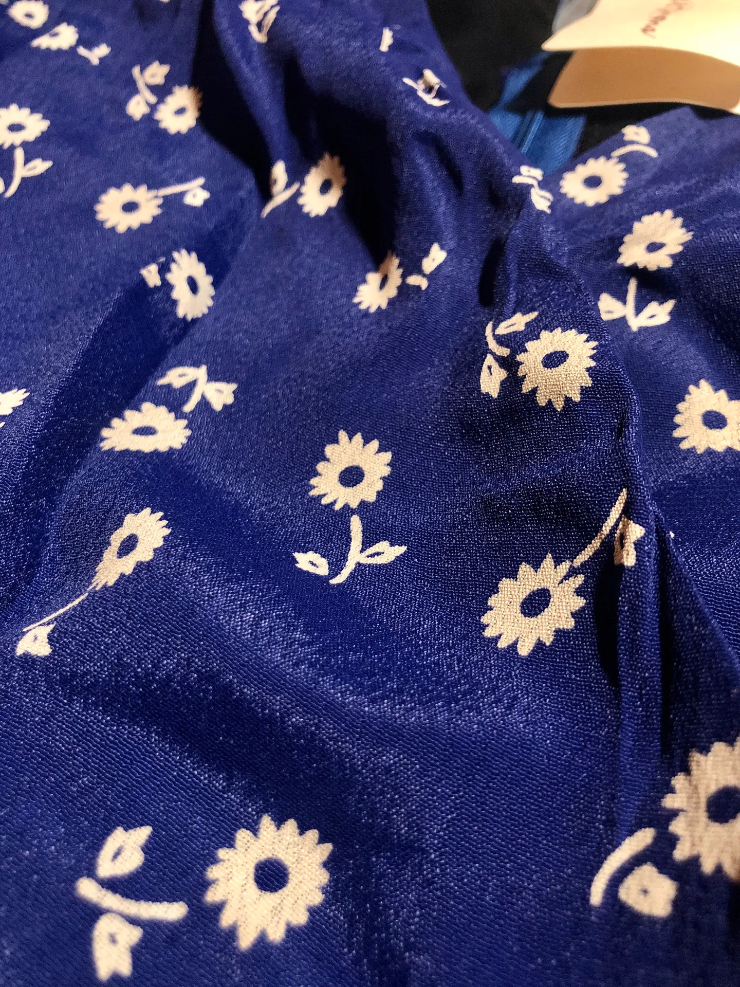 Blue Floral Romper - Image 5