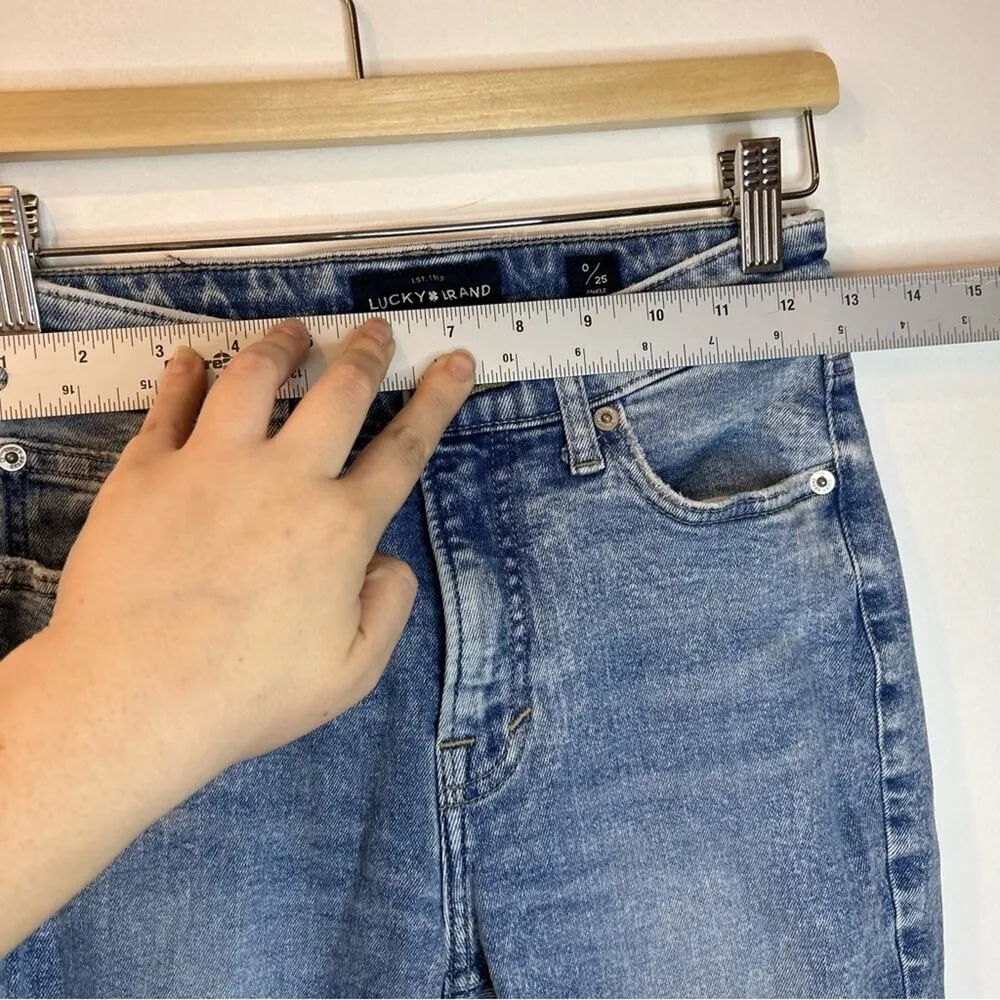 Lucky Brand Bridgette Distressed Skinny Jeans 25 - Image 9