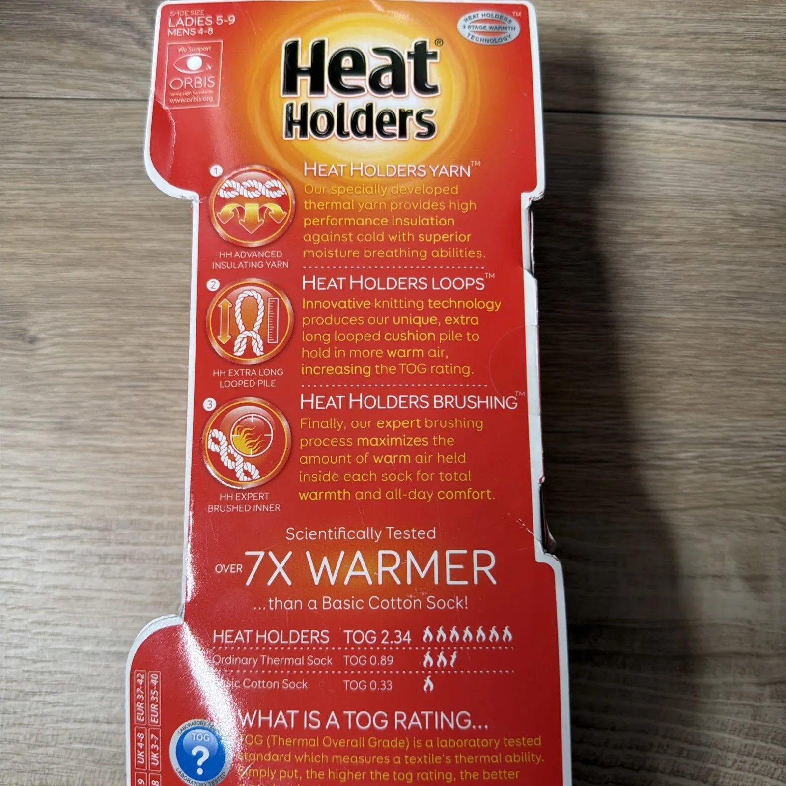 Heat Holders Thermal Socks Purple Ladies 5 - Image 4