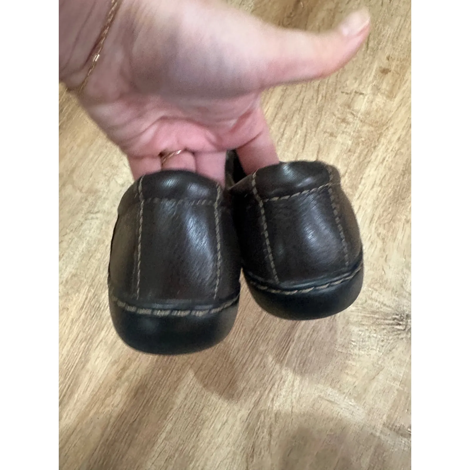 CLARKS | Women's Leather‎ Slip On Casual Comfort Loafers - Image 4