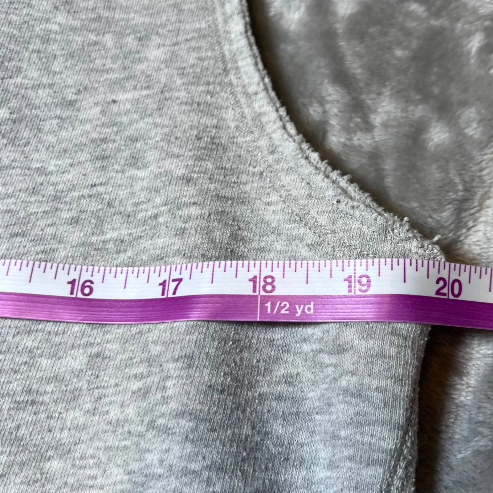 Aeropostale Sleeveless Zip Up Hoodie Womens XL Grey Sweatshirt California Casual - Image 16