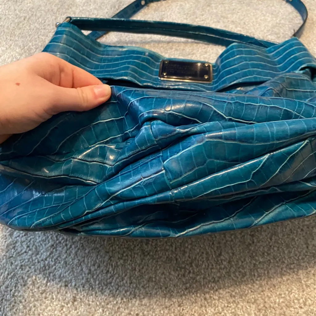 Marc‎ By Marc Jacobs Croc Embossed Hobo purse - Image 5