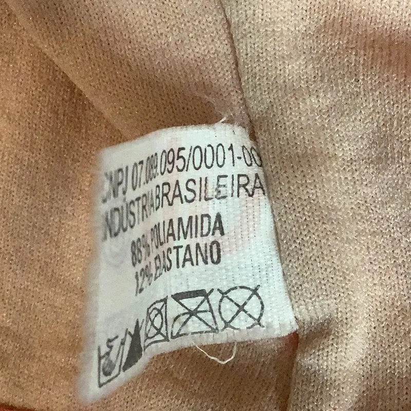 Uli Size XL Brazilian Halter Tie Triangle Bikini Top. Preloved. - Image 4