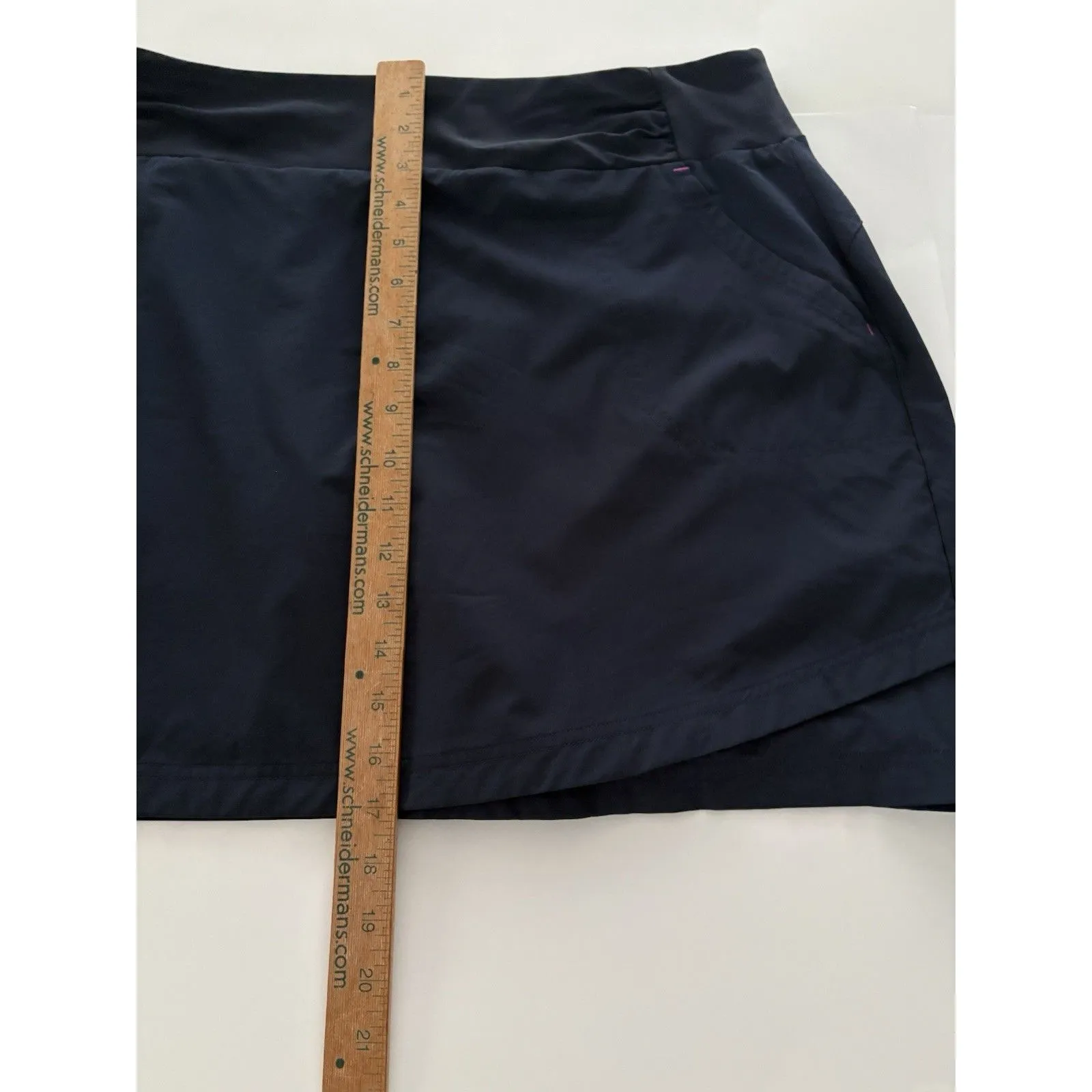 Title Nine Skort Skirt Size XL Dark Blue Performance Stretch Pickleball Golf - Image 12