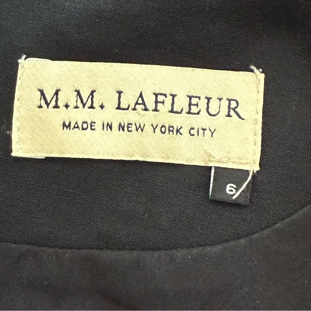 M.M. LAFLEUR The Toi Dress Size 6 EUC‎ A-Line Wool Spandex Classic - Image 6