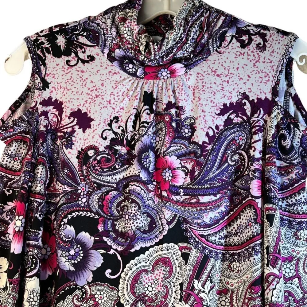 Susan Graver‎ Cold Shoulder Top - Image 2