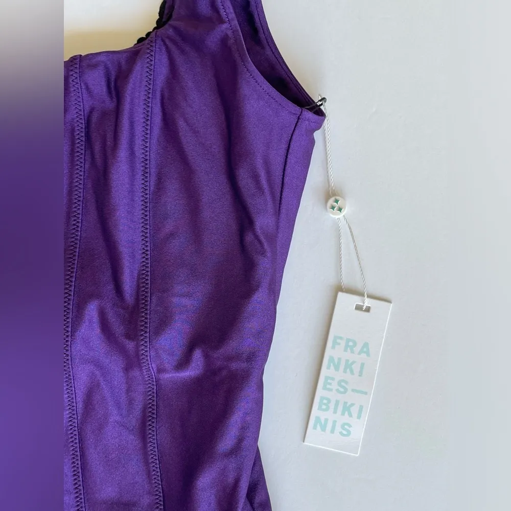 Frankie's Bikini Etta Shine Cheeky One Piece Swimsuit NWT - Image 11
