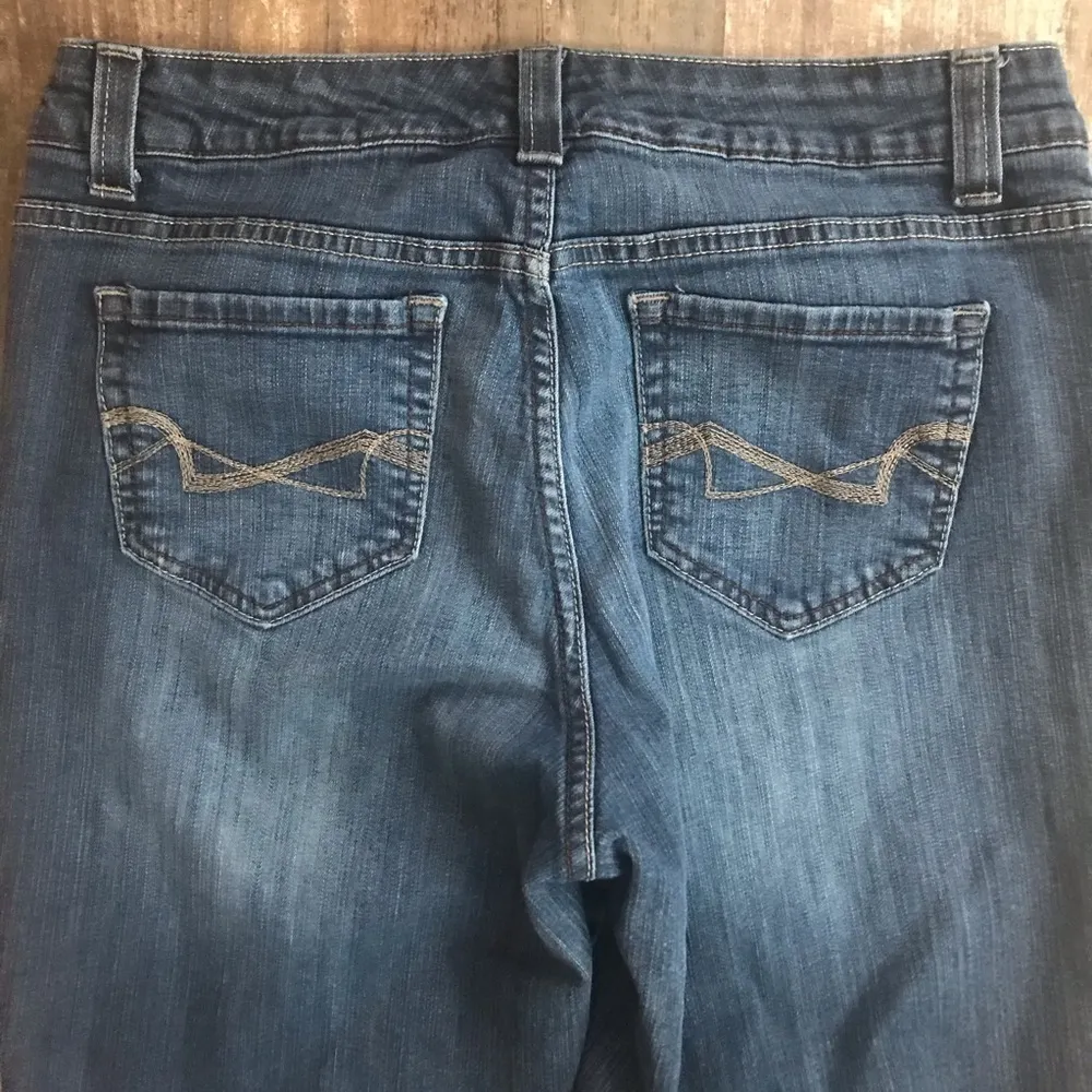 Nine West Classic Rise Bootcut jeans Jr size 11 (short) - Image 8