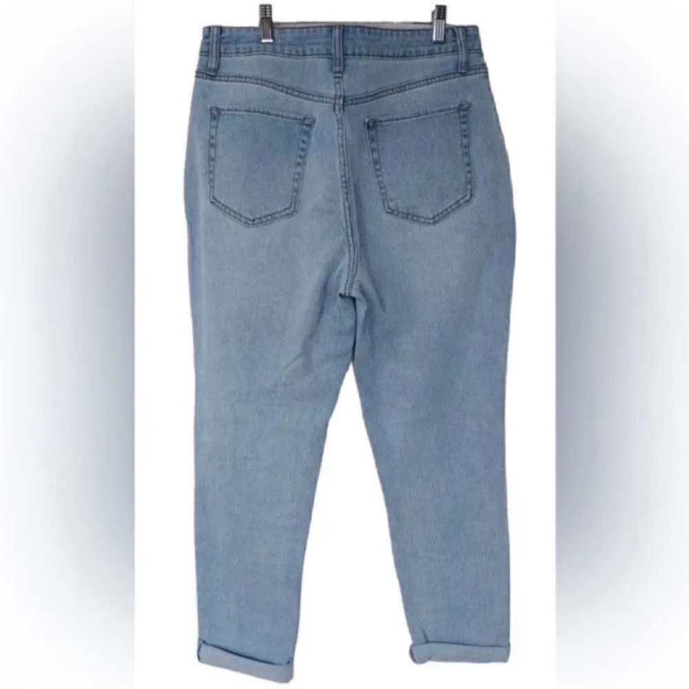 Wild Fable Blue Ankle Length Jeans(Size 8) - Image 3