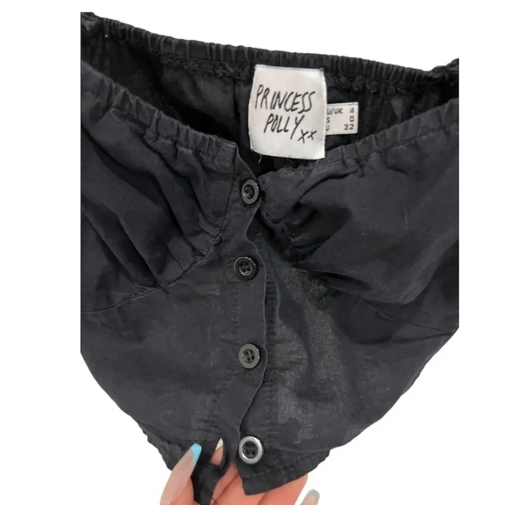 Princess Polly ABE CROP TOP BLACK - Image 5