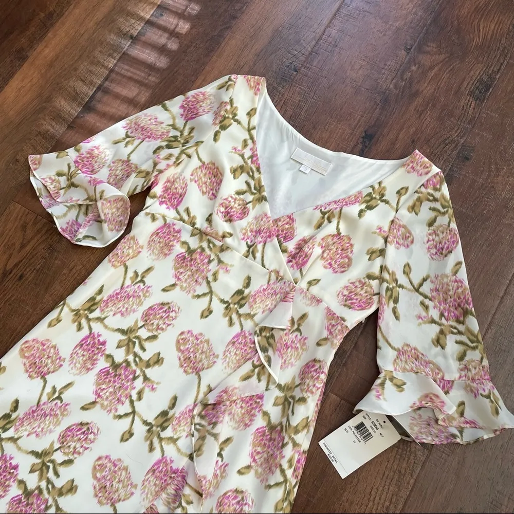 NICOLE MILLER floral dress, size 10 - Image 9