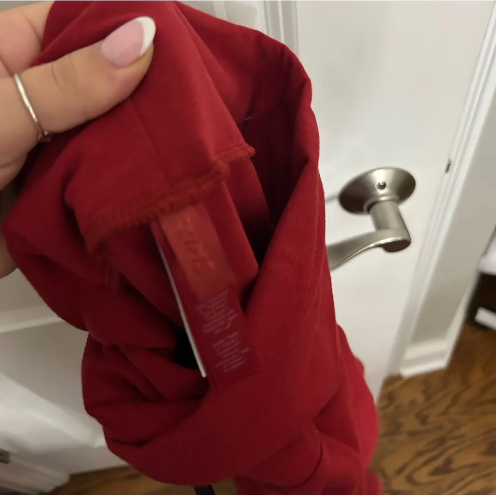 Skims Cotton Jersey Foldover Pant - Image 4