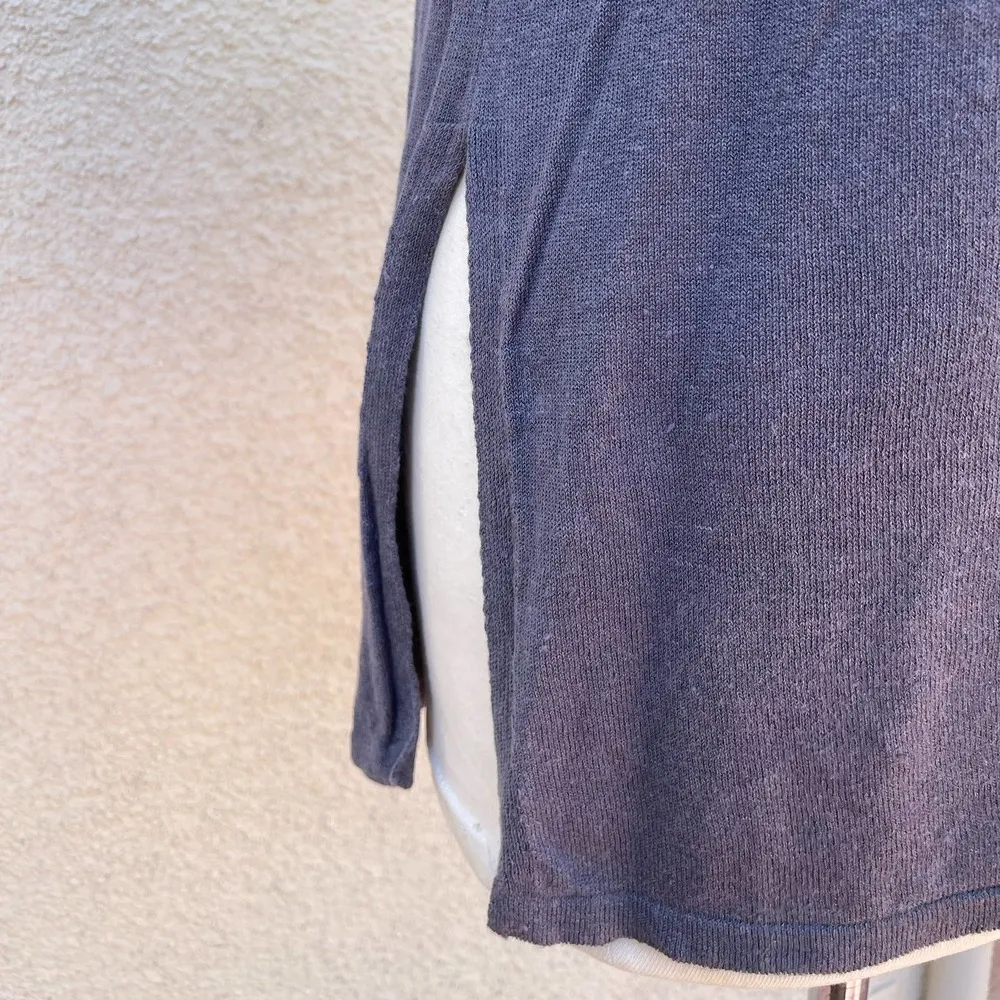 J. Jill Pure Linen Blend Cami and Cardi Set XS Petite Grey Gray Size undefined - Image 5