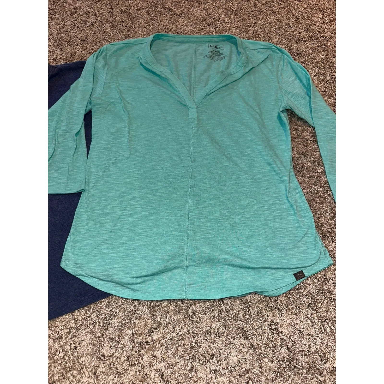 LL BEAN WOMENS‎ BUNDLE LOT 3/4 SLEEVE TOPS SIZE MEDIUM REGULAR - Image 2