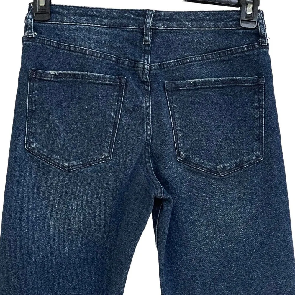 William Rast Juniors SZ 27 So Cheeky Jeans Whiskered Pockets High-Rise Stretch - Image 4