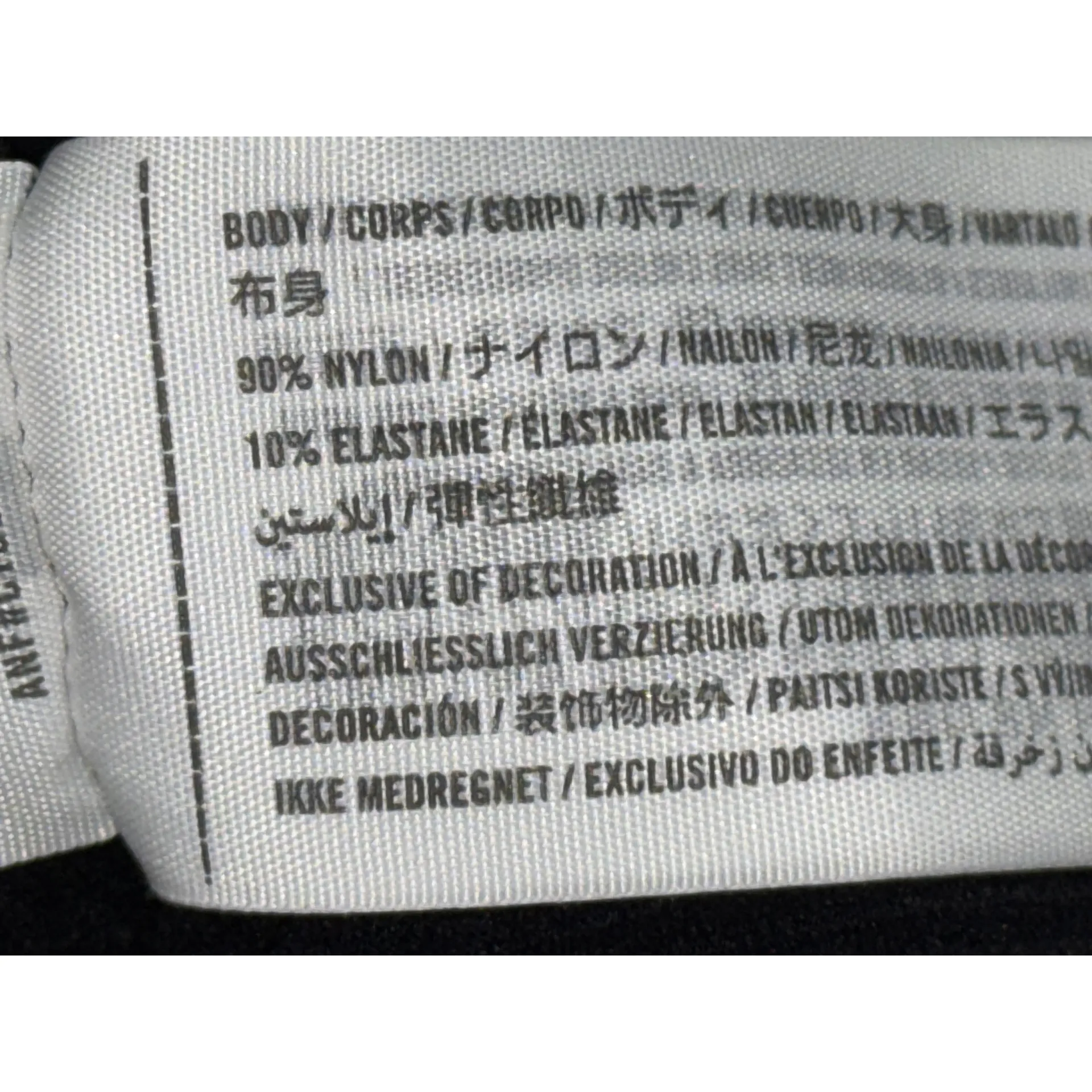 Abercrombie & Fitch Black Ribbed Knit Crewneck Long Sleeve Tee Shirt Top Size XS - Image 7