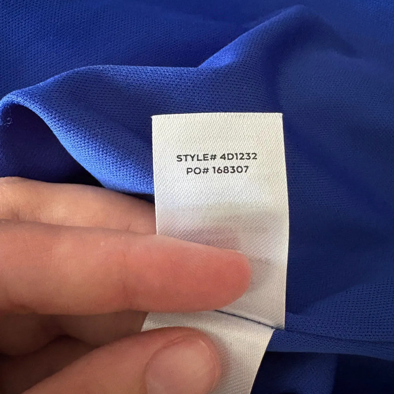 Lulus Divine Energy Sequin Mini Dress Royal Blue Lace Up Back Homecoming Size XL - Image 8