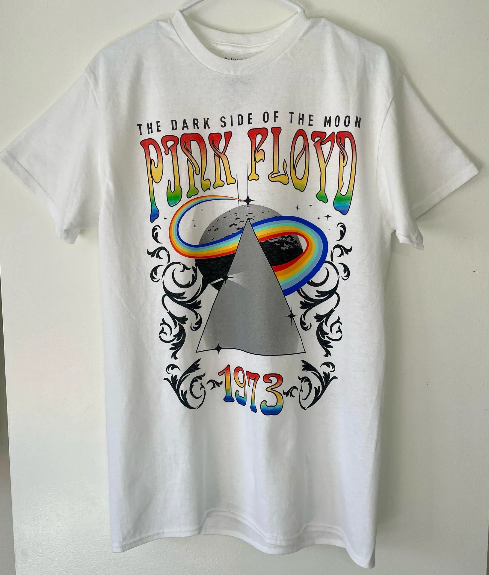 1973 The Darkside Of The Moon Band Tee NWT! - Image 12
