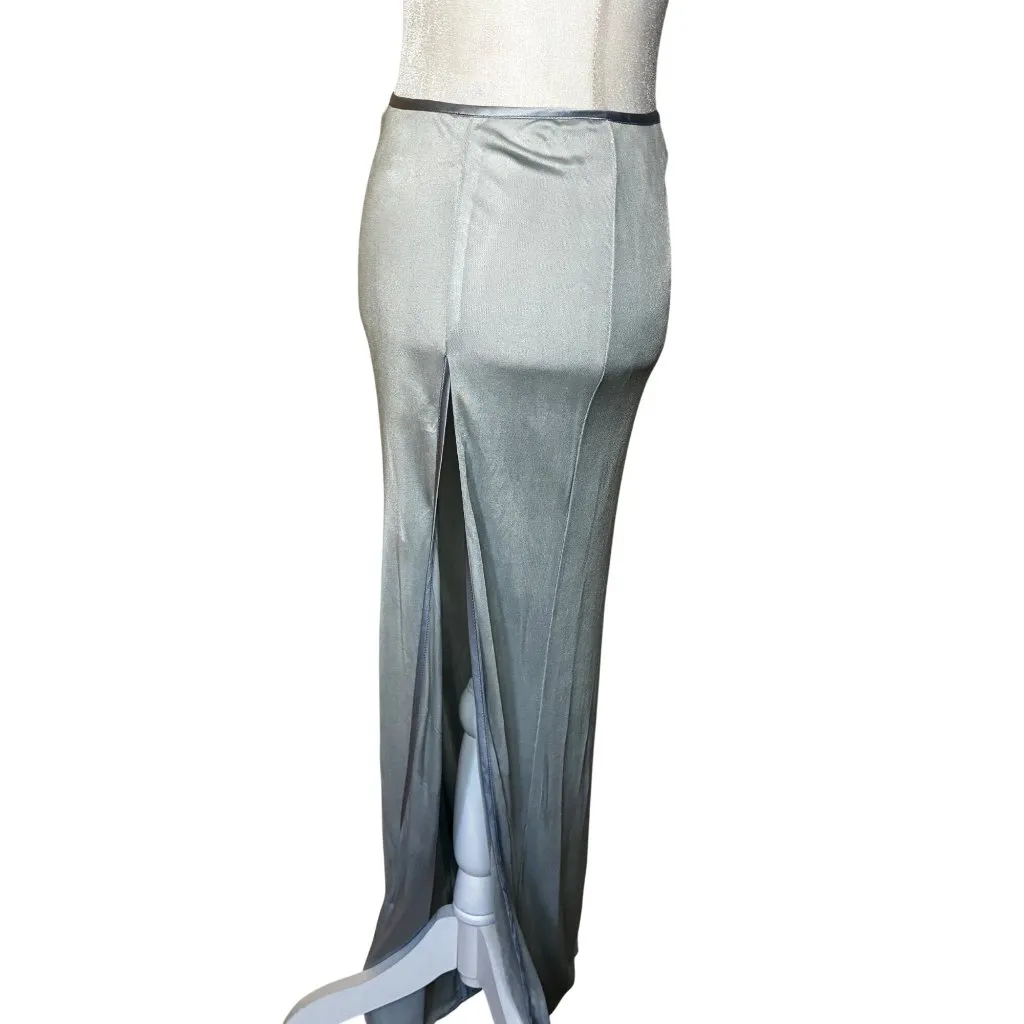 BUCI May Skirt in Stardust Small New Womens Long Maxi Blue - Image 8