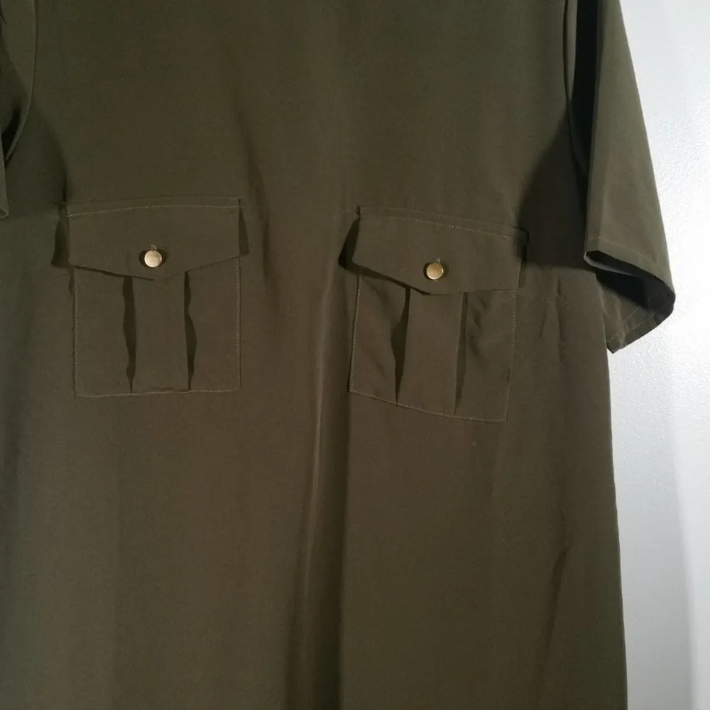 Forever 21+ Short Sleeve Sheath Dress Size 1X - Image 4