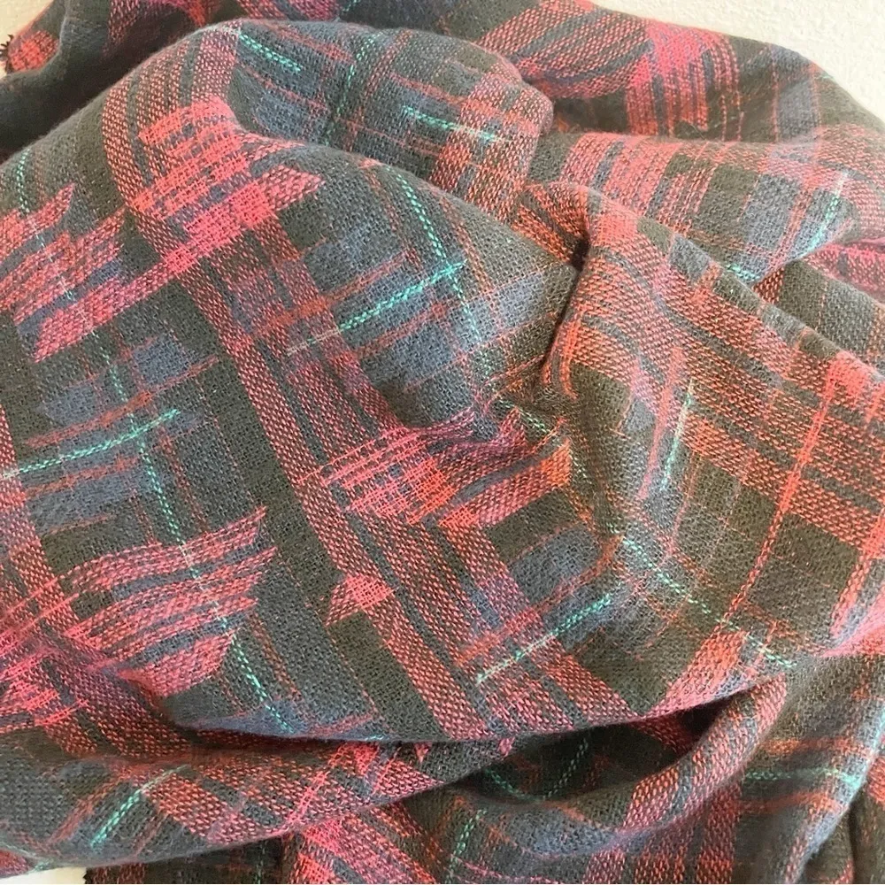 Eddie Bauer Southwestern‎ Navajo Reversible Fringe Scarf - Image 6