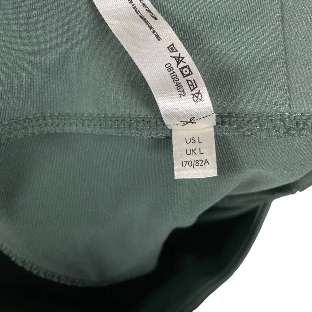 NWOT Free People Movement End Game Leggings in Green Size L Size L - Image 13