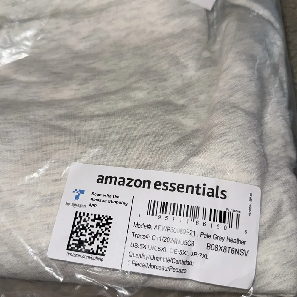 Amazon Essentials Women's Lightweight Lounge Terry Jogger Pant 5xl Gray Size 5X - Image 5