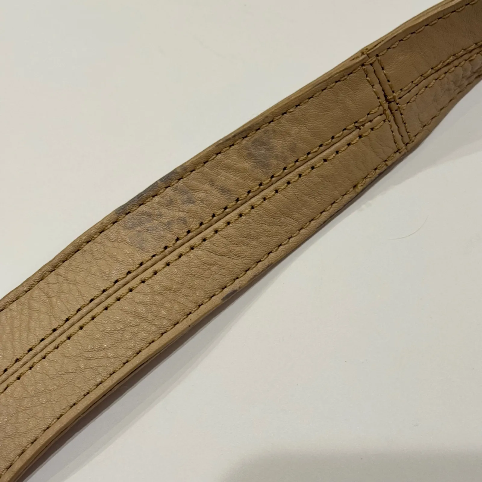 Lucky Brand Leather Hobo Bag Patti Shoulder Bag‎ Beige Everyday Casual Purse - Image 4