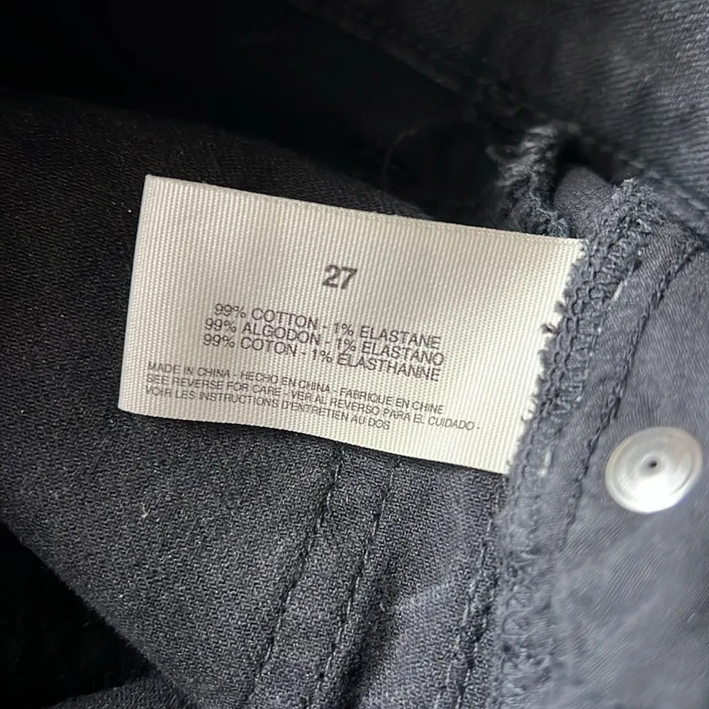 RACHEL ROY black crop flare leg studded denim Size 27 - Image 11