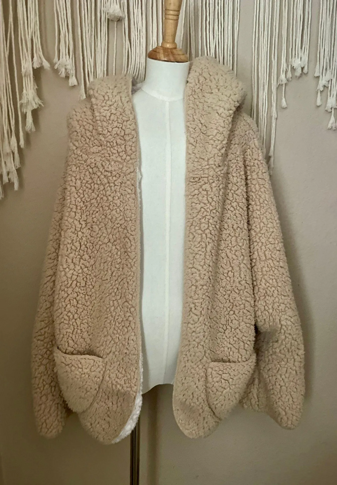 Ecote Fuzzy Reversible Jacket - Image 3