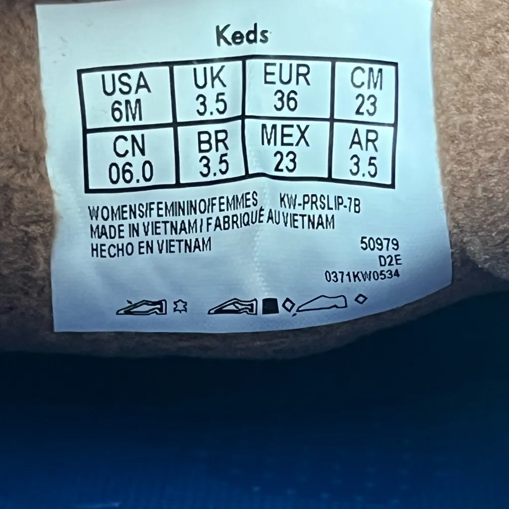 Keds pursuit suede leather slip on sneakers shoes 6 NEW - Image 10