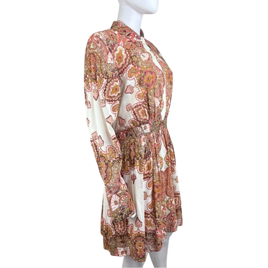 Cleobella NWT 100% Organic Cotton Paisley Print Dress Size L - Image 5