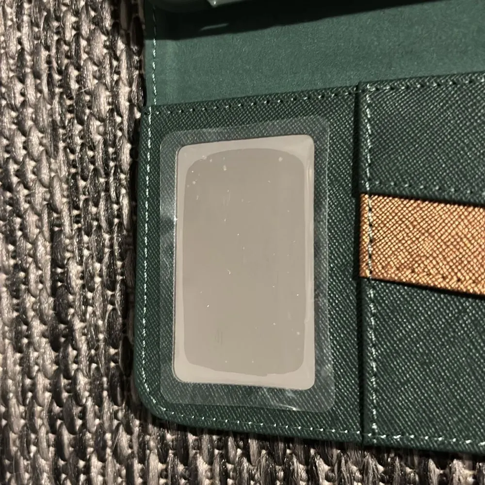 Habitu Selene Crossbody Wallet iPhone 11/XR Case Green - Image 5