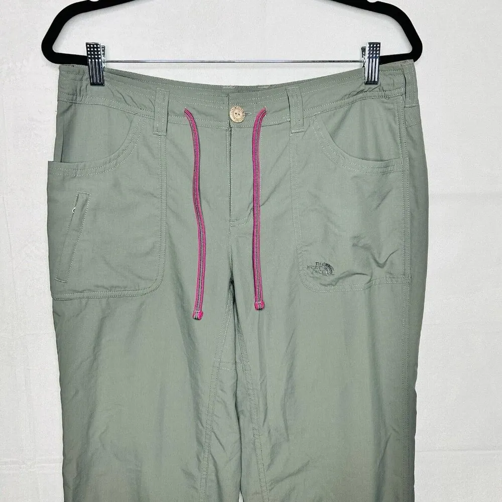 The North Face Sz 10 Style# CFU1 Quick Dry UPF30 Hiking Outdoor Pants Gray - Image 2