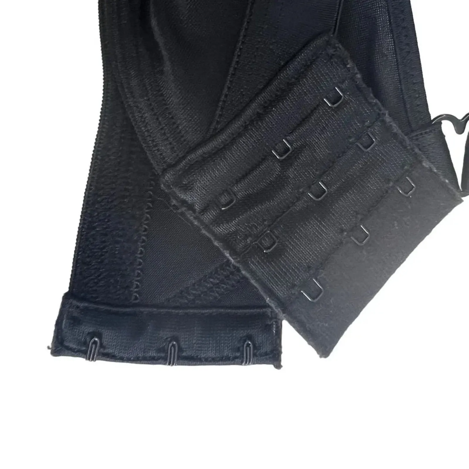 Playtex Secrets Lace Slimming Full Coverage Black Bra Style 4728 44D - Image 3