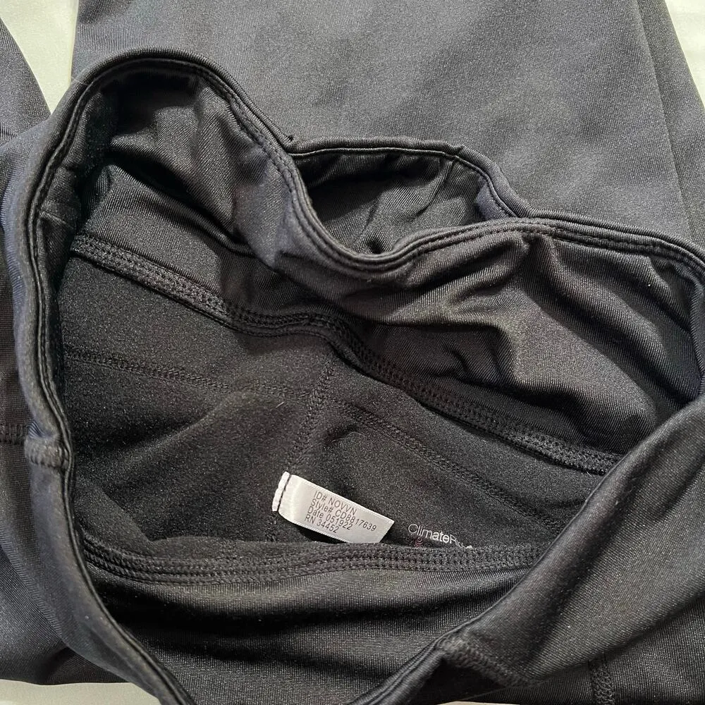 Cuddle Duds Womens ClimateRite Plush Warmth Leggings Skinny Black Small - Image 5